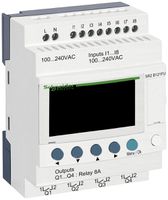 Zelio Logic compact 8 DE/4 DA Relais 8A, 230VAC mit Uhr