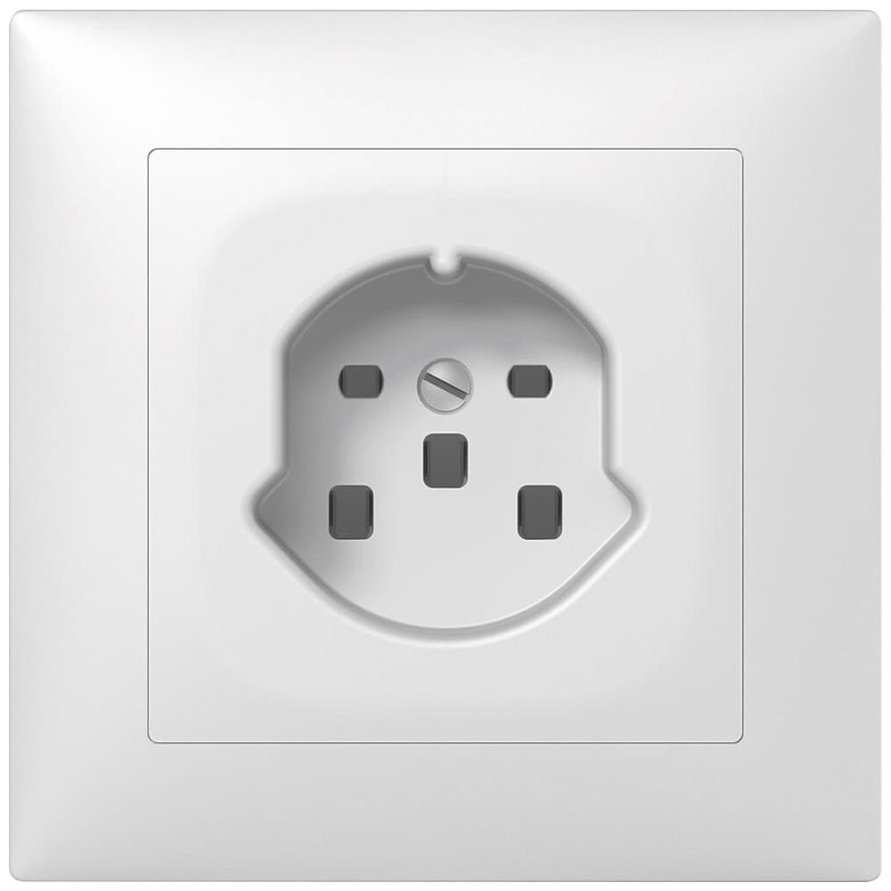 Prise ENC SIDUS B T25 blanc