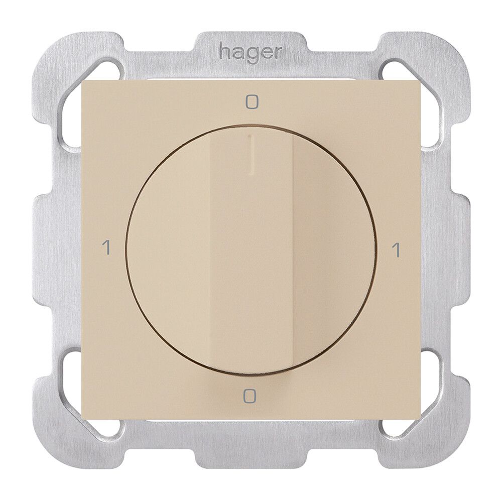 Interruttore rotativo INC kallysto 0/2L beige con manopola
