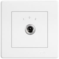 UP-Schlüsselschalter EDIZIO.liv 1P Vierkant/Dreieck 20A 690V 1-0-2 galv.Kont.ws