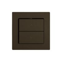 Montageset EDIZIO.liv SNAPFIX® für Storenschalter und -taster m.2 Tasten br