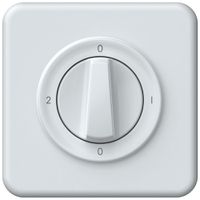 UP-Drehschalter origin Umschalter 2/1L 16A 250V 0-1-0-2 92×92mm weiss