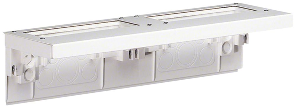Kit parte superiore/base Hager univers 2 file quadro AP IP30 CP I 500×160mm 2 pz