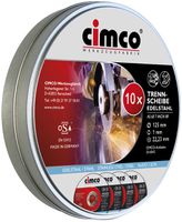 Trennscheiben-Set CIMCO 10 Stück in Dose Ø 125×1mm