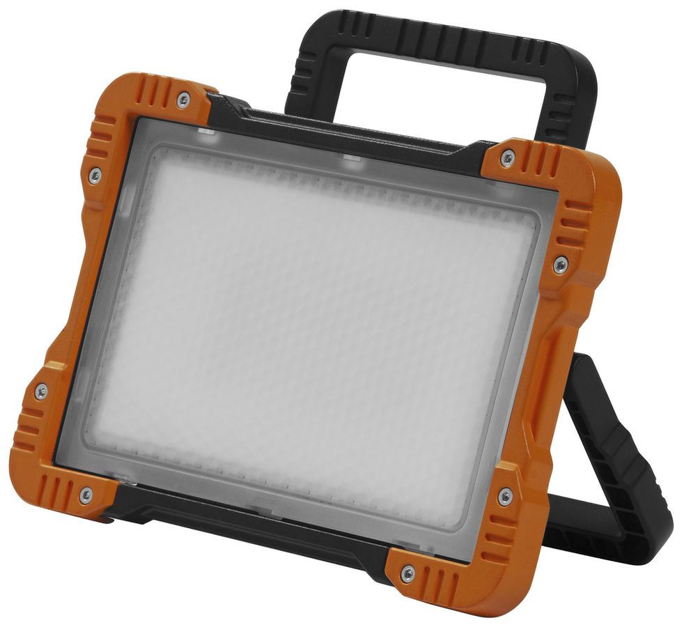 LED-Strahler LDV LED WORKLIGHT PANEL 50W 4500lm 4000K IP20 orange