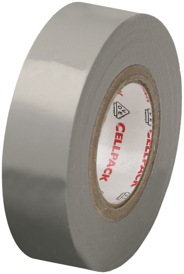 Isolierband Cellpack 128 15mm×10m grau