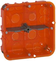 UP-Einlasskasten Legrand <M-M> orange 2×2 Module T=50mm Universal