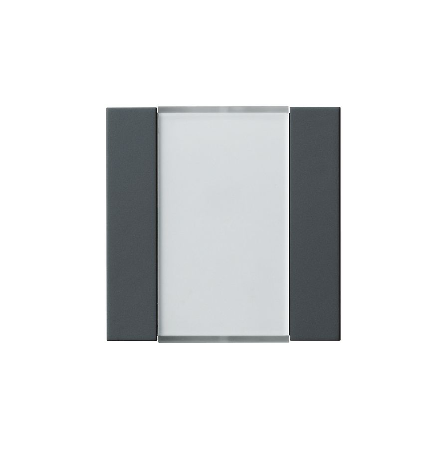 Frontset Hager kallysto 2×KNX anthrazit