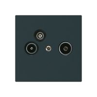 Antennendose R/TV-Daten kallysto A 2GHz 4dB schwarz