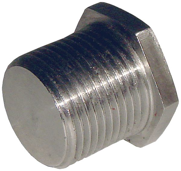 Verschlussstopfen 6-kant Stahl rostfrei M20