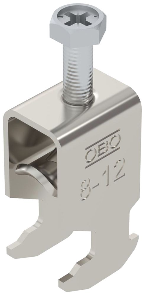 Fixation rapide BET 2056 pied à H métal 8…12mm 1×câble A2 1.4301