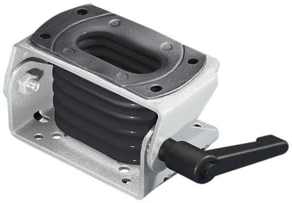 Adaptateur Rittal CP 6206.460 pour CP60/CP120 acier gris