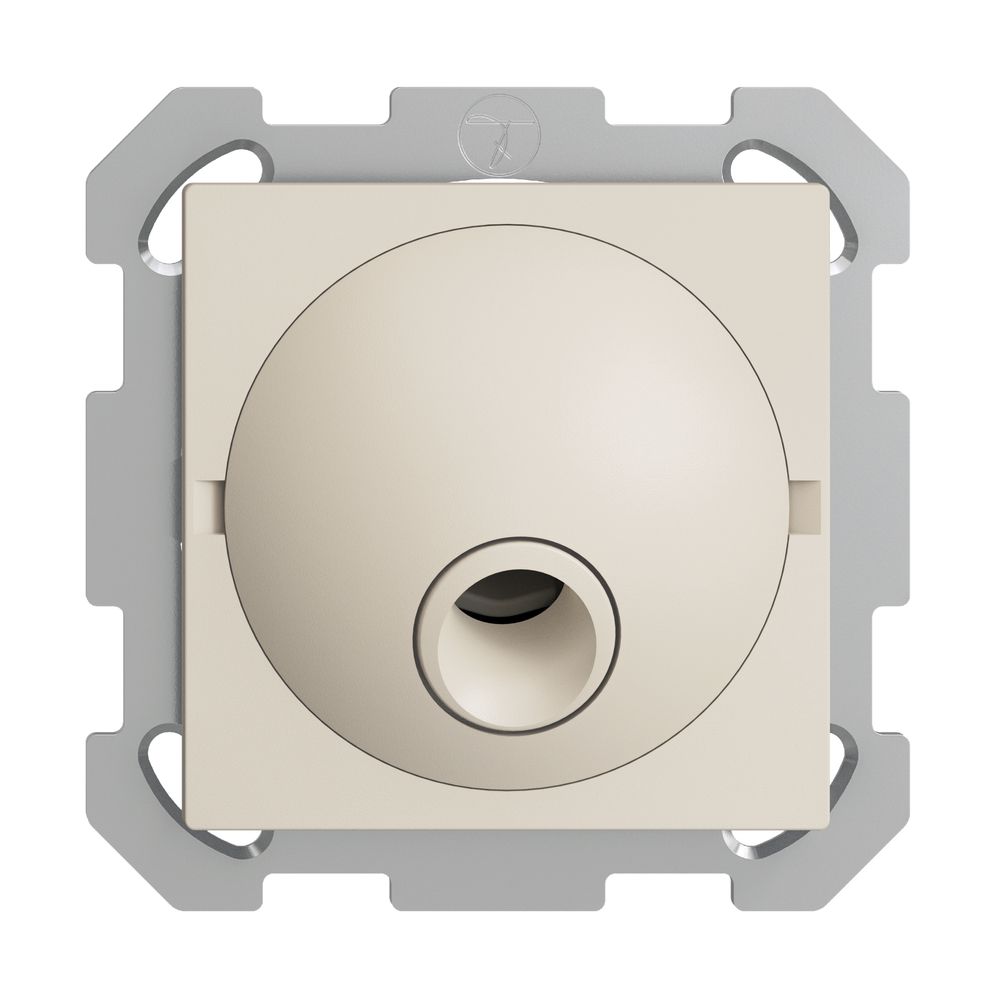 UP-Anschlussdose EDIZIOdue crema, ohne Klemmeneinsatz