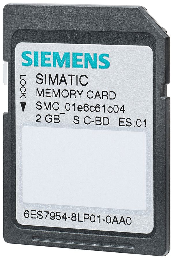 Scheda di memoria Siemens per SIMATIC S7-1x00, SD 256MB