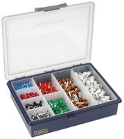 Boîte d'assortiment Cimco matière synthétique polyamide (PA) bleu