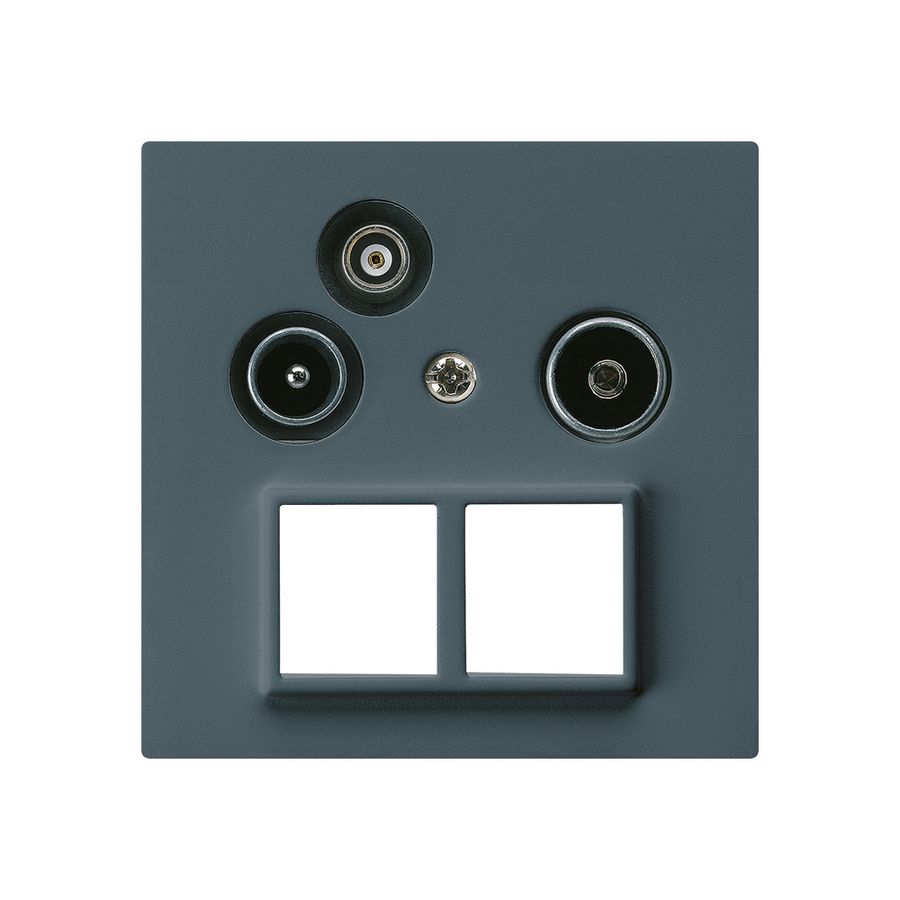 Antennendose R/TV-Daten kallysto HMS A 2GHz 14db anthrazit
