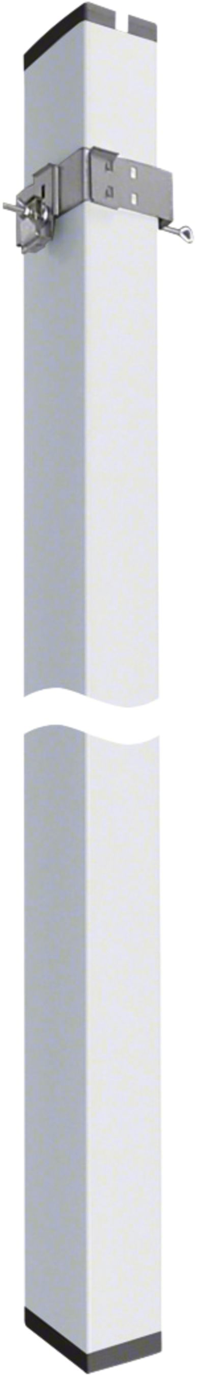 Deckenanschlusssäule tehalit DA200 2× Flextechnik H=2.8m verkehrsweiss