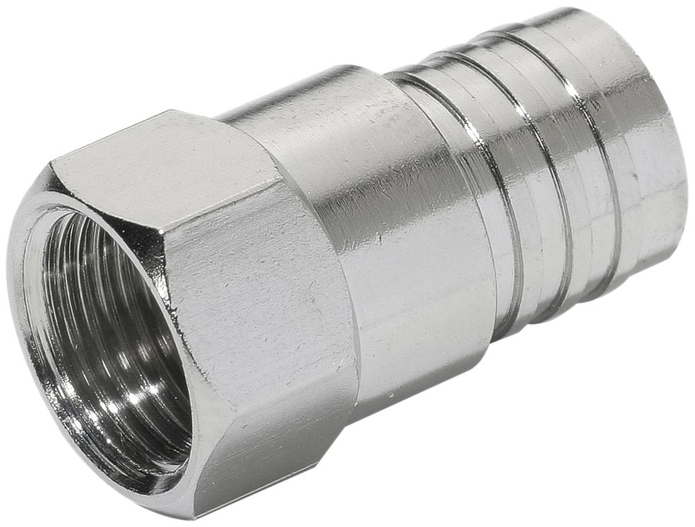 F-Stecker DV85, crimp. MK95C für Masseverbdg. konisch