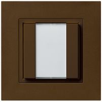 UP-Multifunktionstaster kallysto.pro KNX RF 2-fach braun