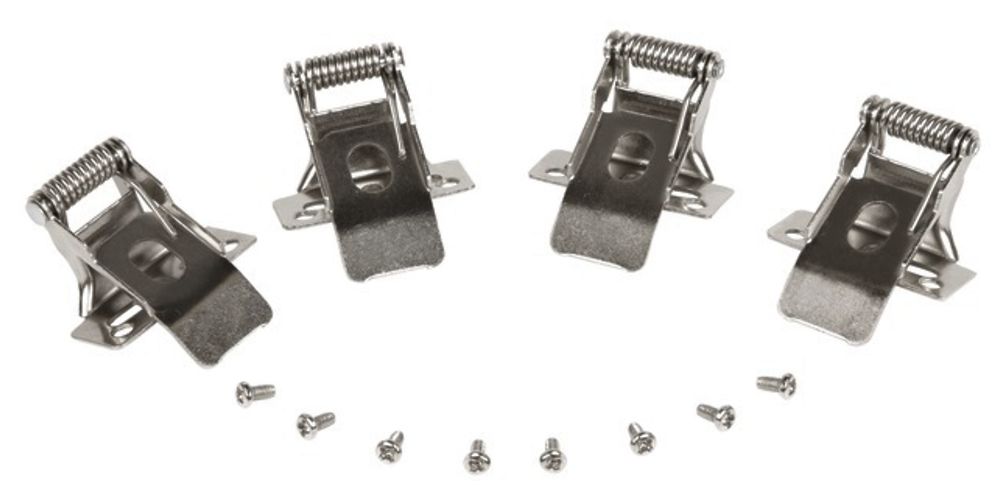 Kit staffe di montaggio SLV p.lampada INS PAVANO, acciaio, 4 pezzi (viti incl.)