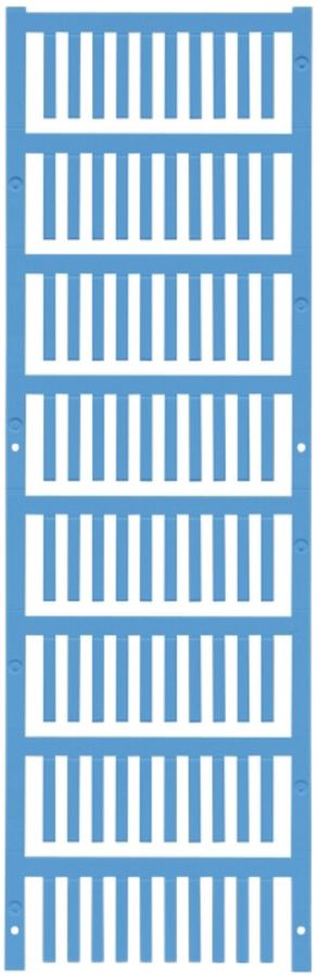 Leitermarkierer Weidmüller MultiCard VT SF für Ø1.2…1.6mm 21×3.2mm PA66 blau