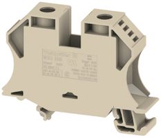 Morsetto di passaggio componibile 2.5…35mm² 125A 500V TH35/G32 beige