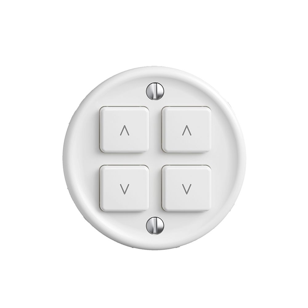 Abdeckset zu Storenschalter 2K/4T Sdue Wiser weiss