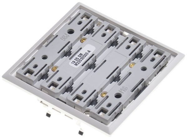 Poussoir Bus THQ insert fonction.WAGO 1…8 points, LED RGB, design Edue, bc