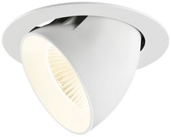 Downlight LED SLV NUMINOS GIMBLE XL 24W 3800lm 4000K MB DALI Ø190×135mm bc