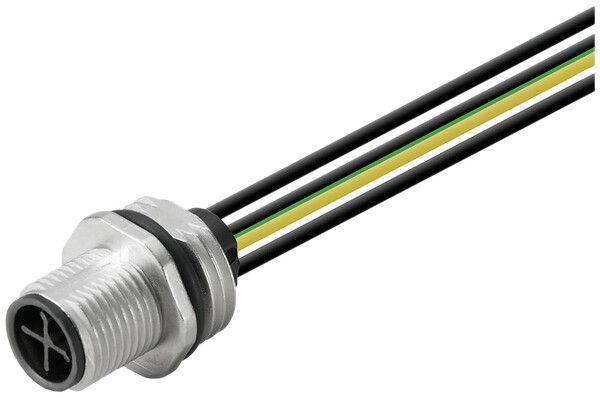 Spina INS Weidmüller SAIE spina M12 4L con cavo 0.2m M16 16AWG