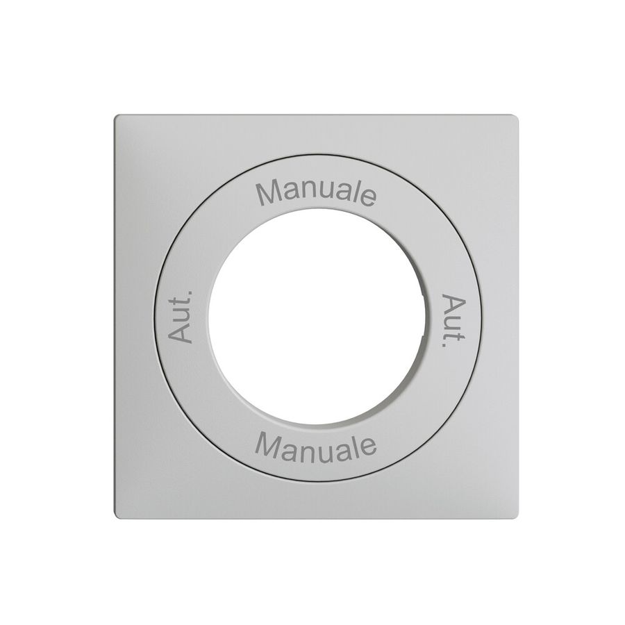 Kit front. Aut.-Manuale-Aut.- Manuale EDIZIOdue 60×60mm gris clair