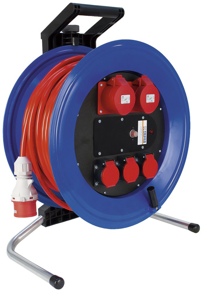 Kabelrolle Steffen Kunststoff 3×T25 N07V3V3-F 5×2.5mm² 25m