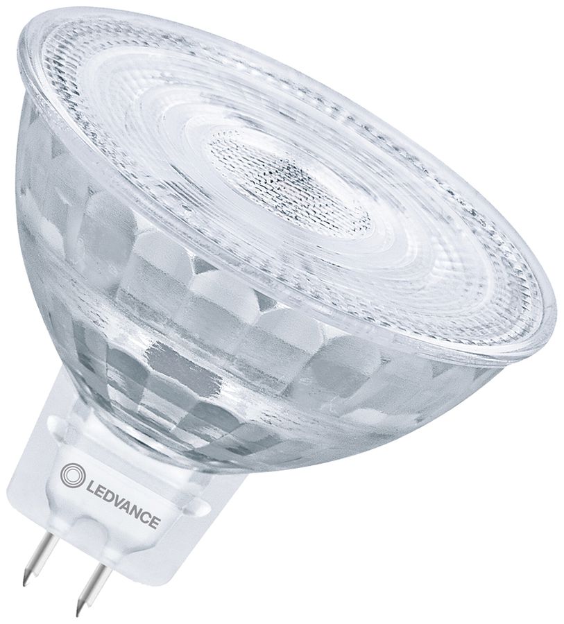 Lampada LED LEDVANCE GU5.3 3.4W 230lm 4000K REG Ø50×44mm MR16 chiaro 36°