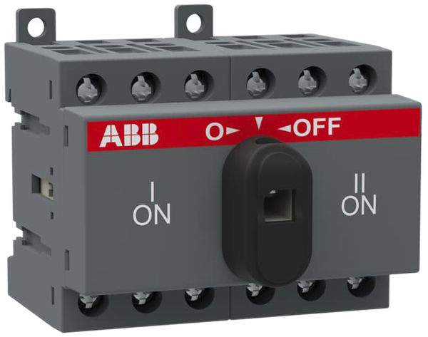 Commutateur de charge INC ABB OT16F3C, 3P 16A/690V, commutation ouverte I-O-II