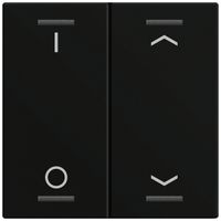 Wippe MDT BE-TAL60W216.D1 1T/4B f.Sensortasten schwarz matt "I/O"-"Jalousie"