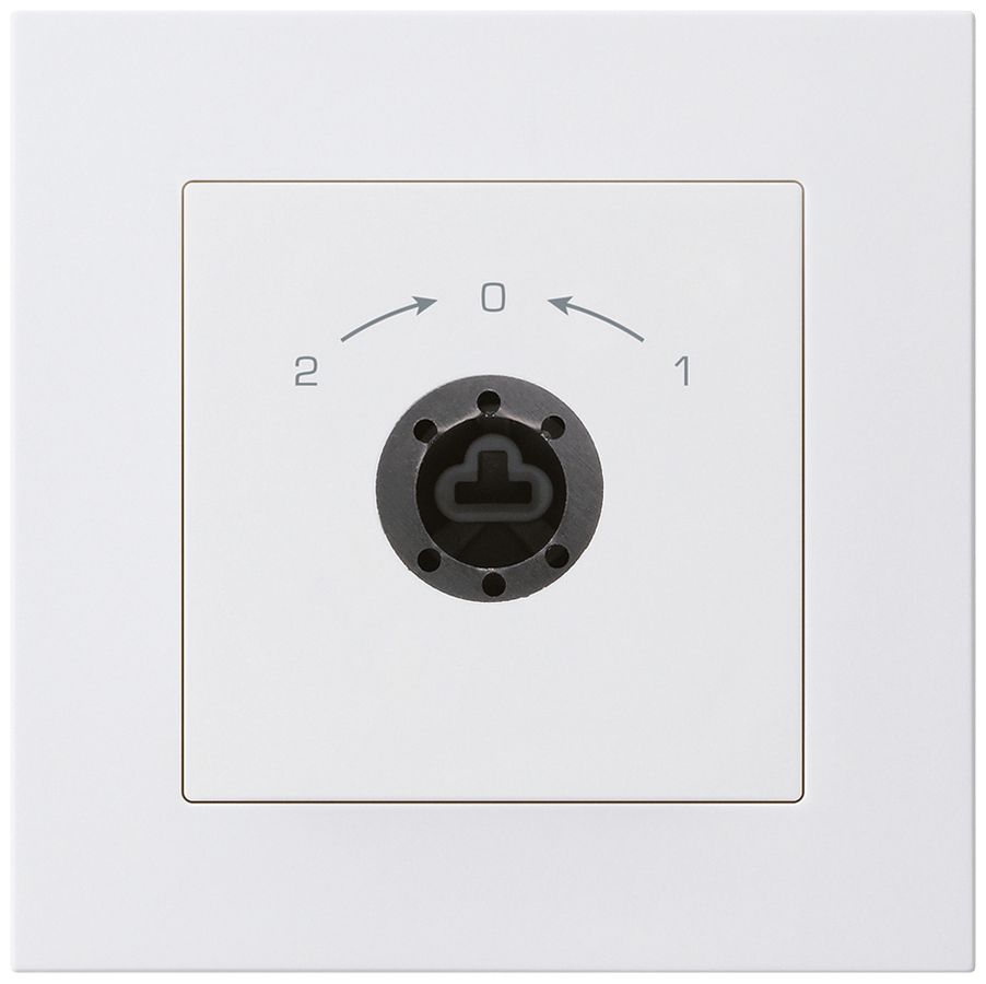 Contact pivotant ENC 1->0<-2 blanc kallysto.pro pour serrure sans cyl.