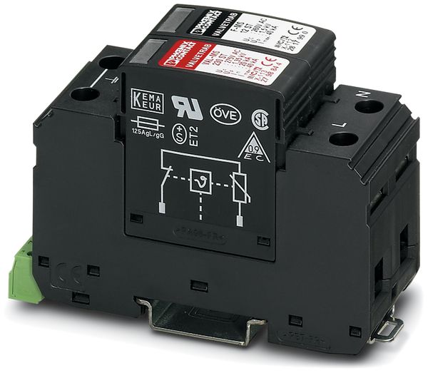 Protection surtension PX L/N/PE type 2 avec cont.d.sign.