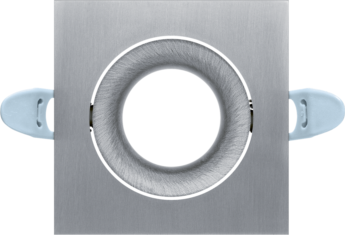 Anello frontale per Lily Ø82mm quadratico argento