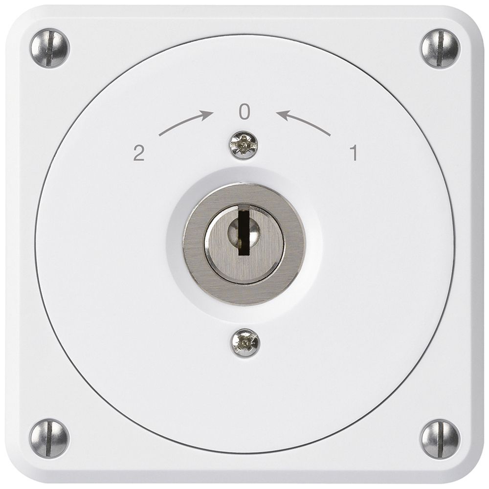 Contact pivotant à clé ENC robusto blanc sans clapet inverseur pour combinaison