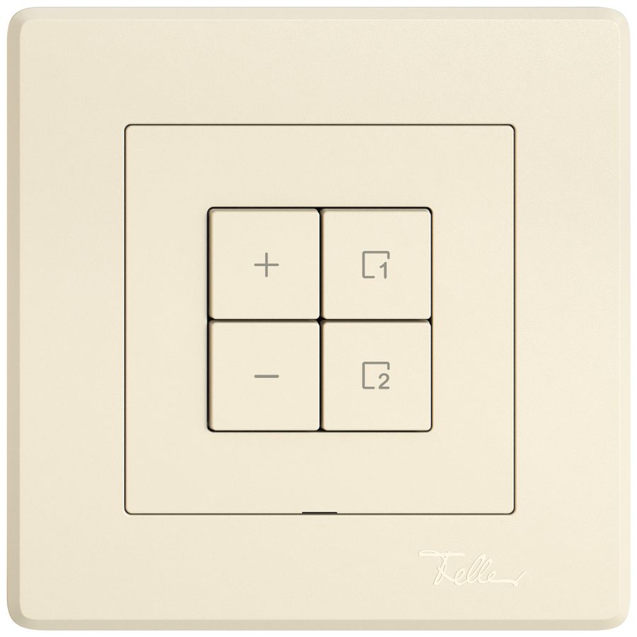 UP-Dimmer Uni-LED EDIZIO.liv Wiser SNAPFIX® 1 Szene 4 Tasten cr