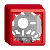 Cappa con piastra di base 54mm EDIZIOdue universale berry