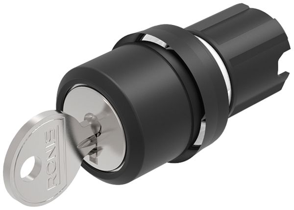 Contatto a chiave INS EAO45 imp.-0-imp. A anello nero