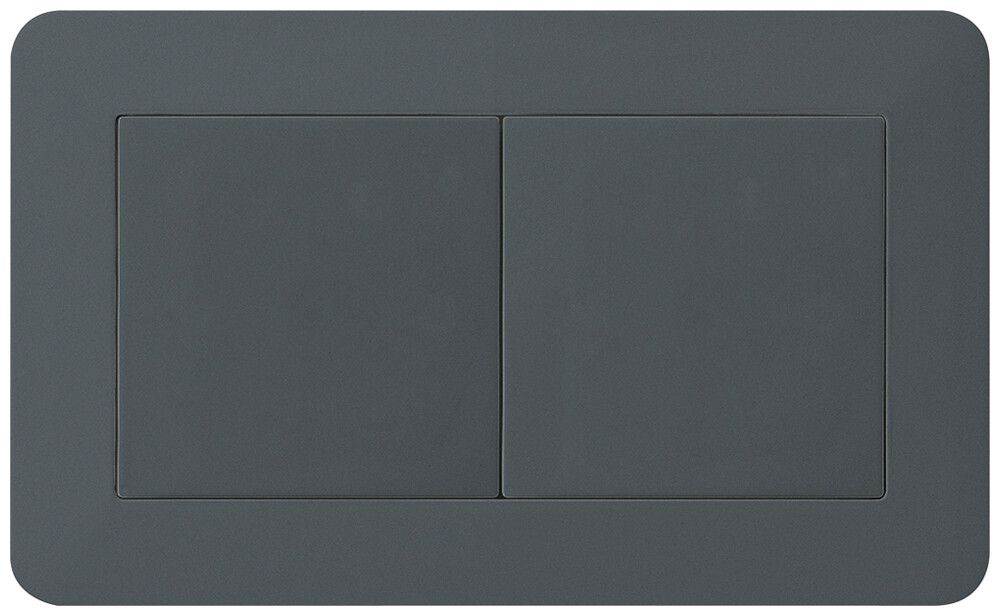 UP-Kombination kallysto.trend Gr.I-I horizontal 2×Blinddeckel anthrazit