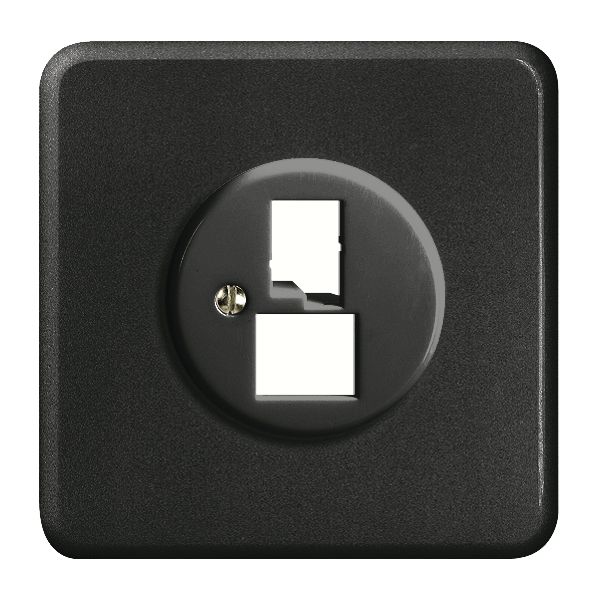 Kit frontale INC Standard nero per presa DSL a banda larga