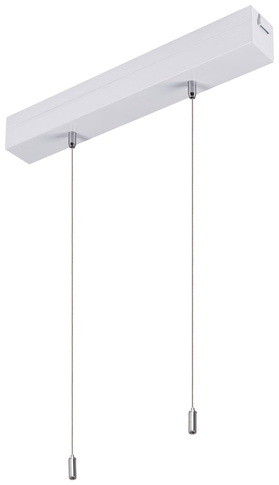 Seilabhängung-Set SLV P-LIGHT 800mm Stahl weiss