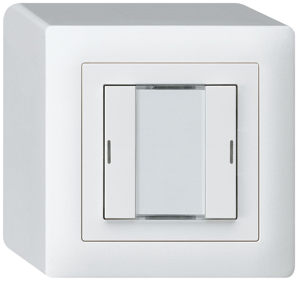 AP-Taster kallysto KNX 2×weiss RGB LED s/e-link