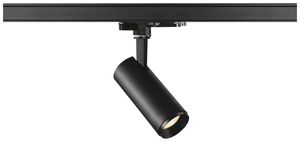Spot LED SLV 3~ NUMINOS S DALI 11W 985lm 2700K 36° Ø65×162mm noir