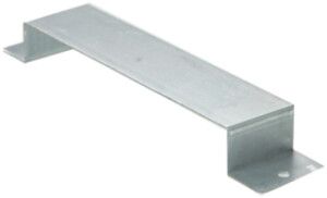 Bride de fixation zing. 40×200 pour canal de sol noyé Woertz