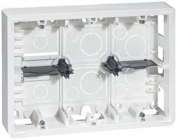 AP-Gehäuse MOS 2×3×2 Module weiss Tiefe=46mm