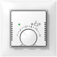 UP-Temperaturregler ABB SIDUS B Heizen/Kühlen mit Schalter, weiss glänzend